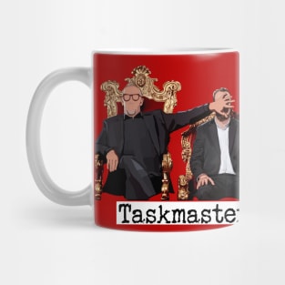 Taskmaster face slap with text Mug